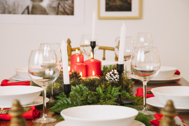 Holiday Table Decor